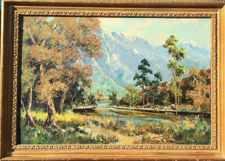 Leonard Borman Stream in the High Country For Sale at 1stdibs