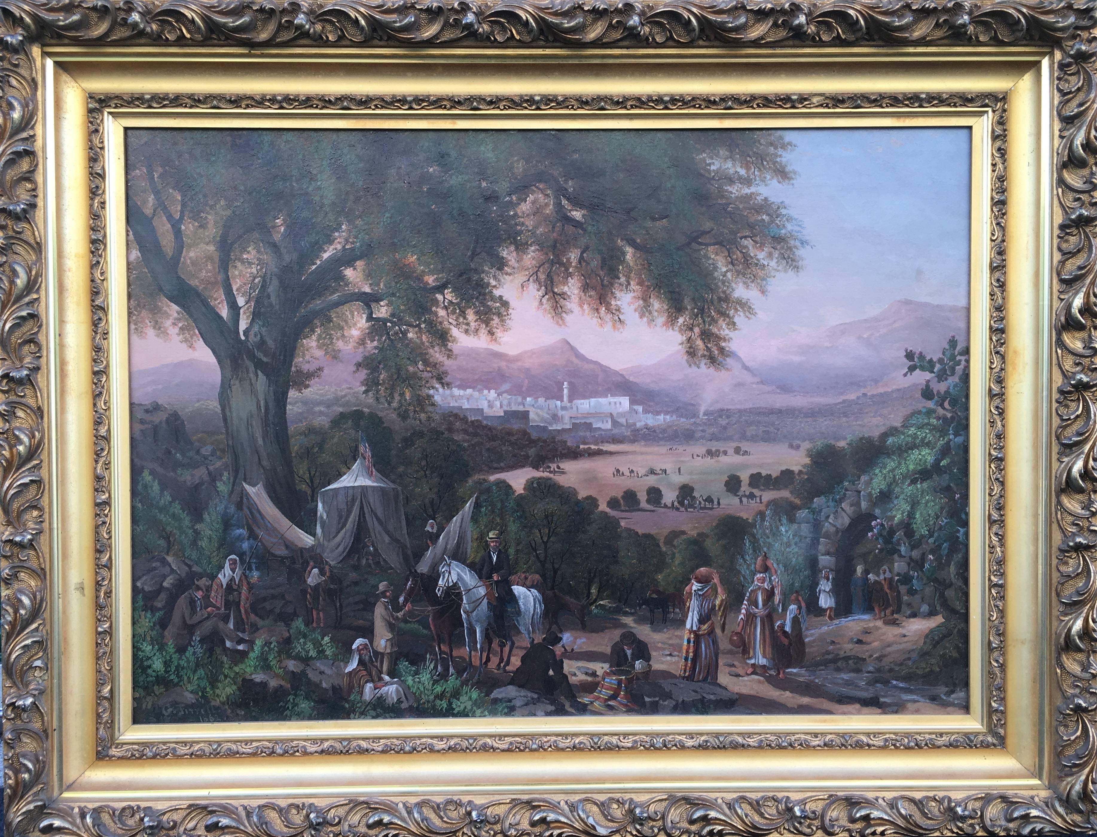 George A. Tirrell Landscape Painting - The Holy Land