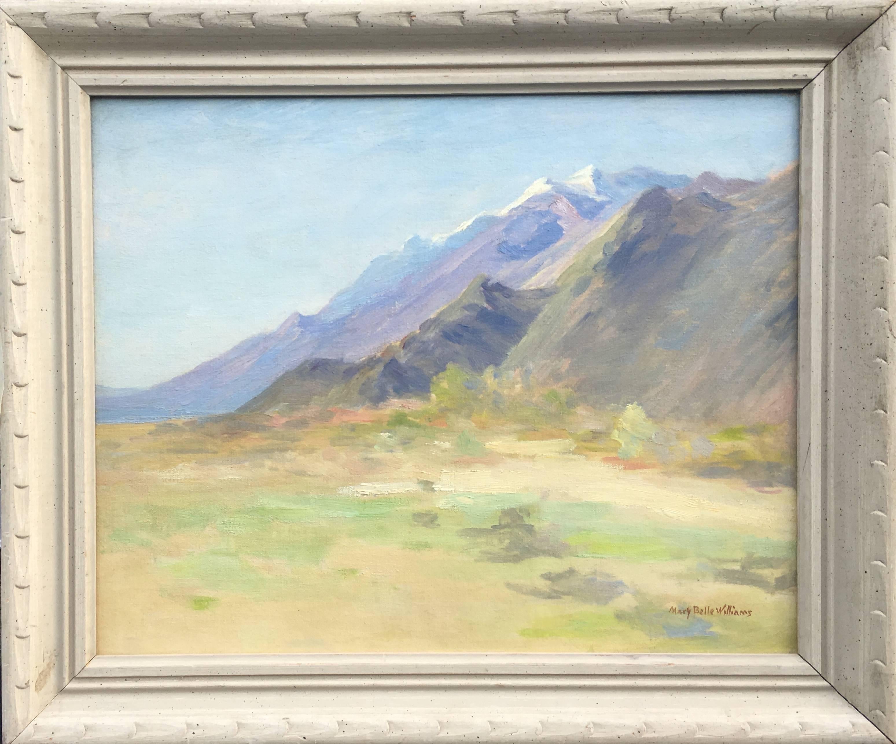 Mary Belle Williams Landscape Painting - Snow Capped Mountains
