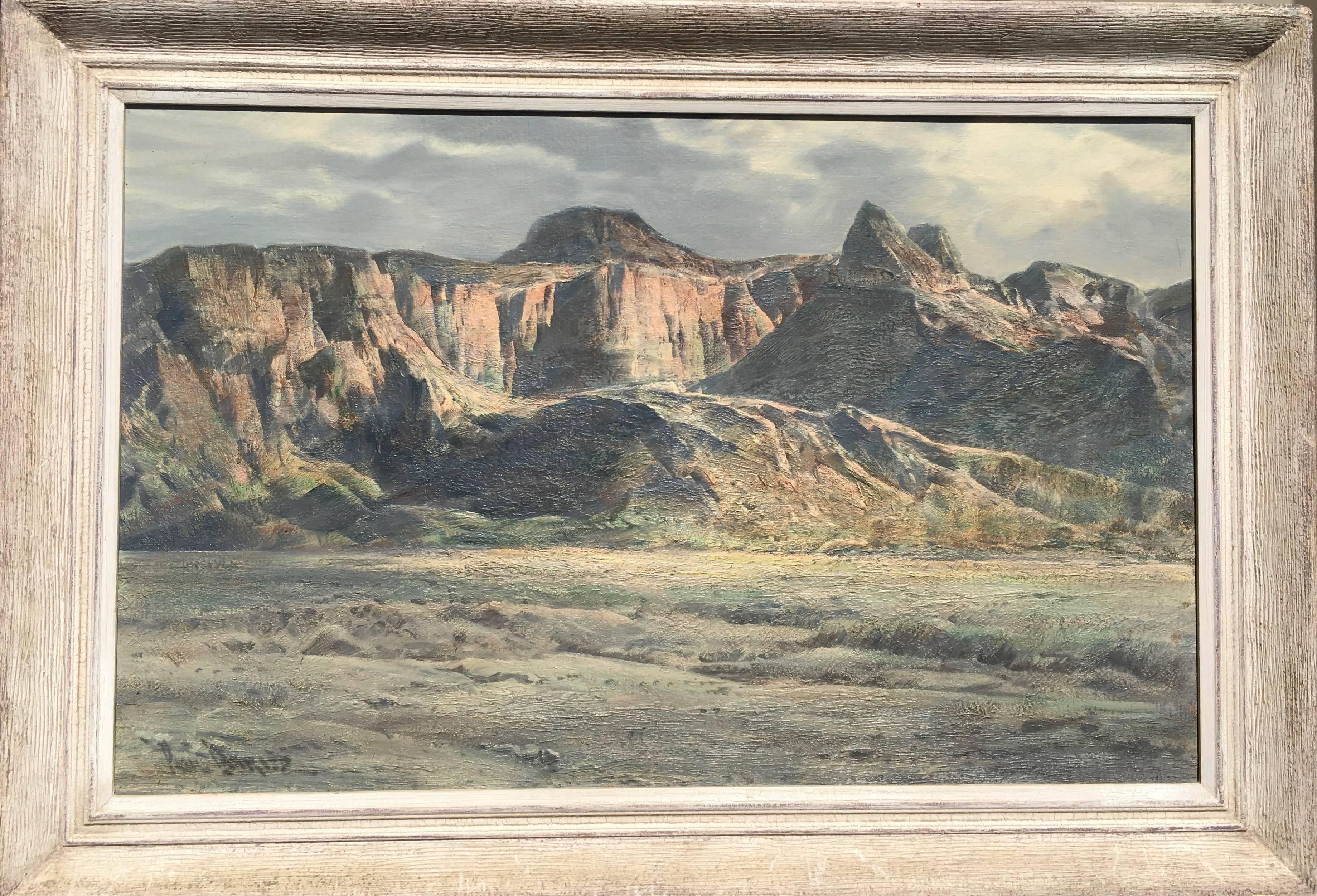 Paul Lauritz Landscape Painting - Arizona Mountains