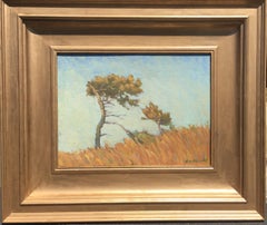 Antique Southwest Plains Oil Painting by Ben Shahn, 