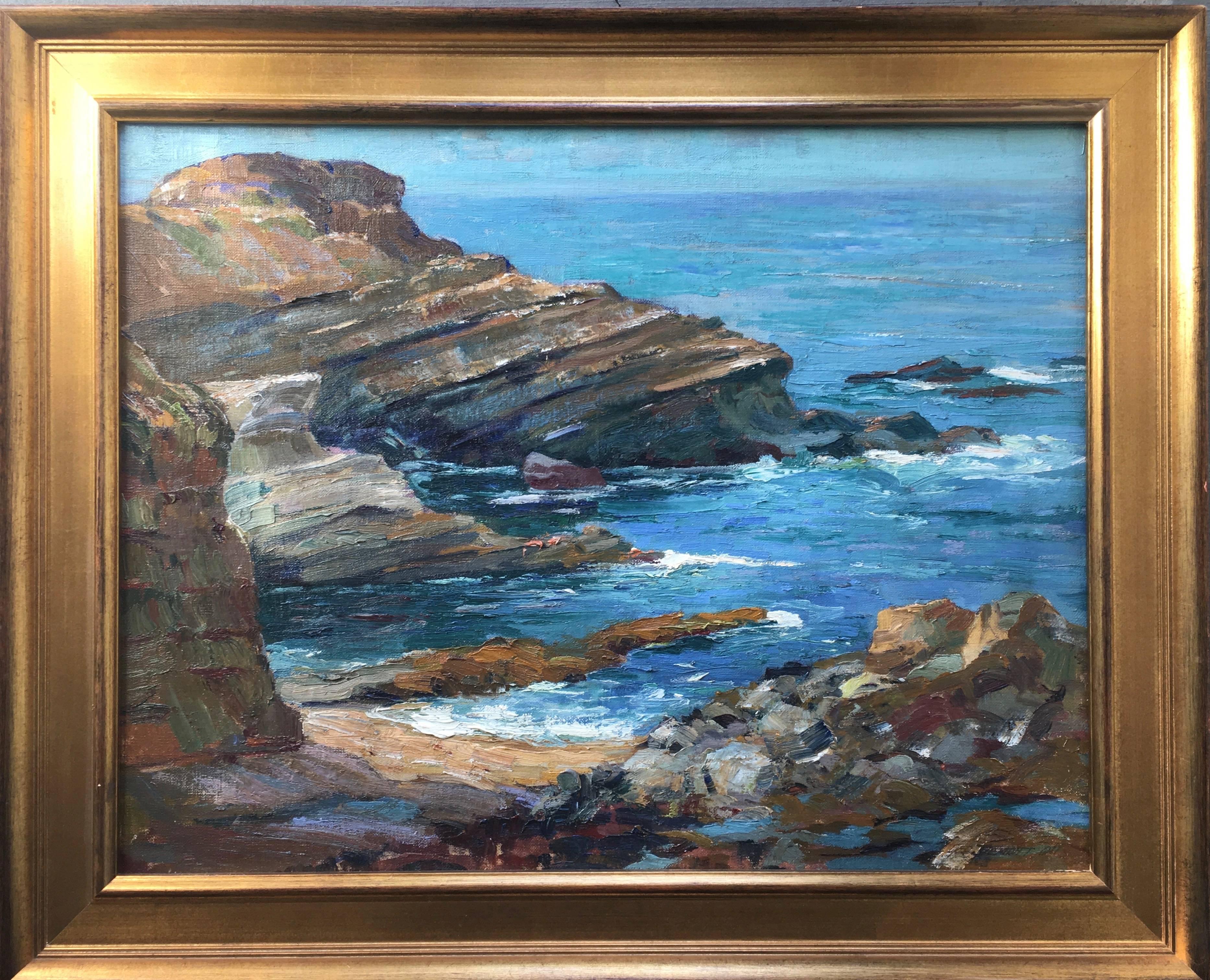 George Demont Otis Landscape Painting - Coastal Patterns