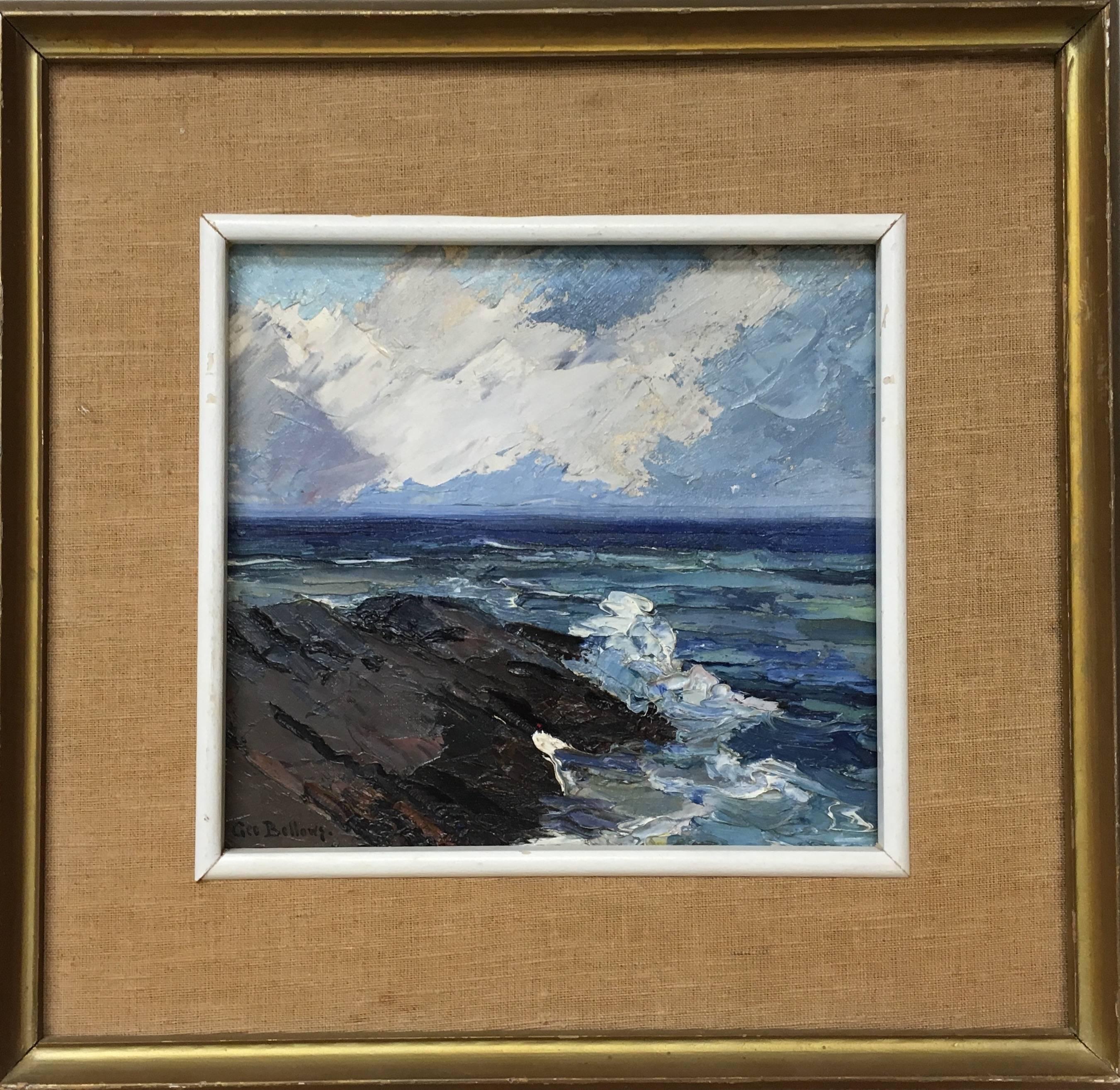 George Wesley Bellows Landscape Painting - Seascape