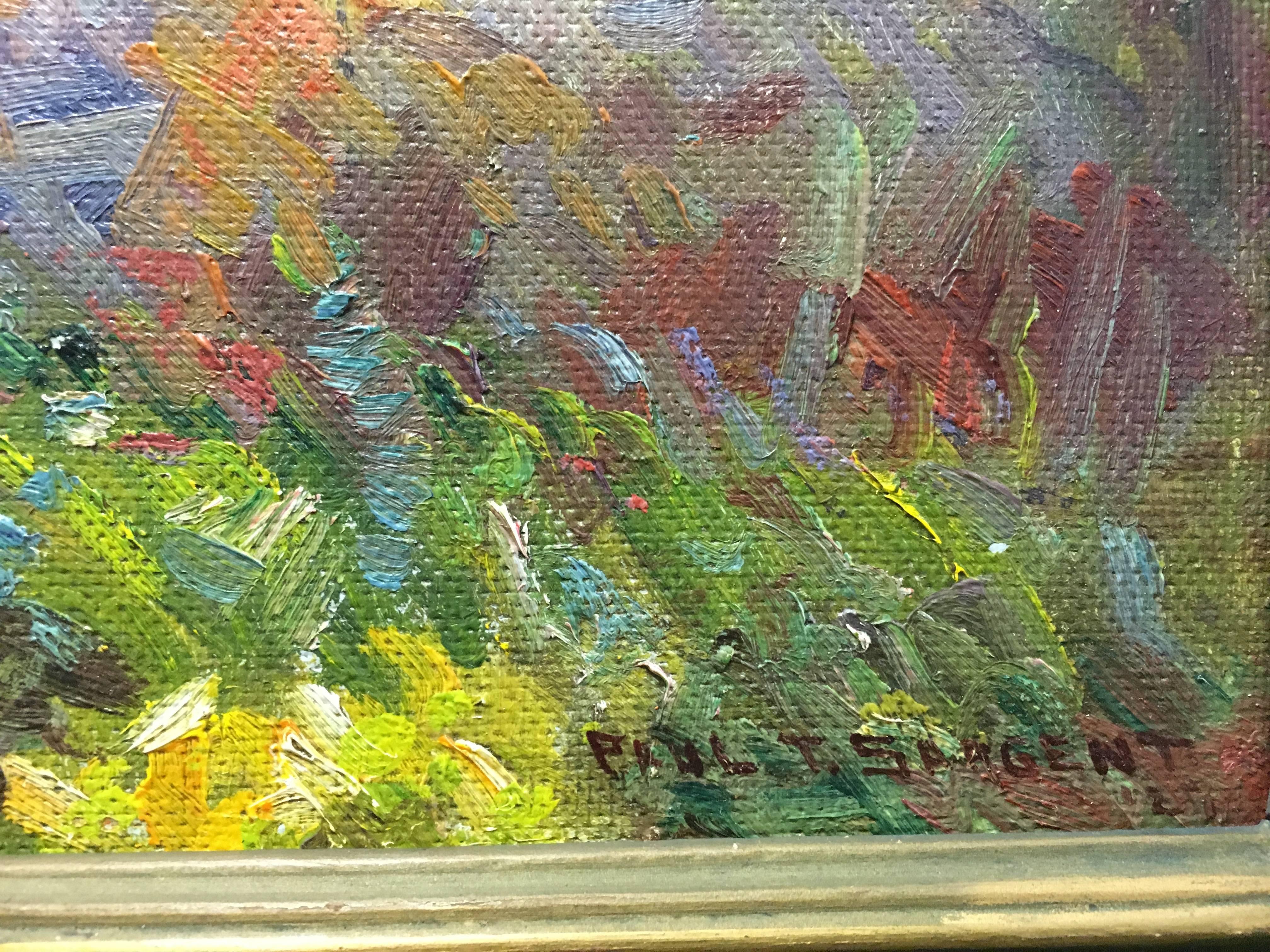 In The Smoky Mountains - Painting by Paul Turner Sargent