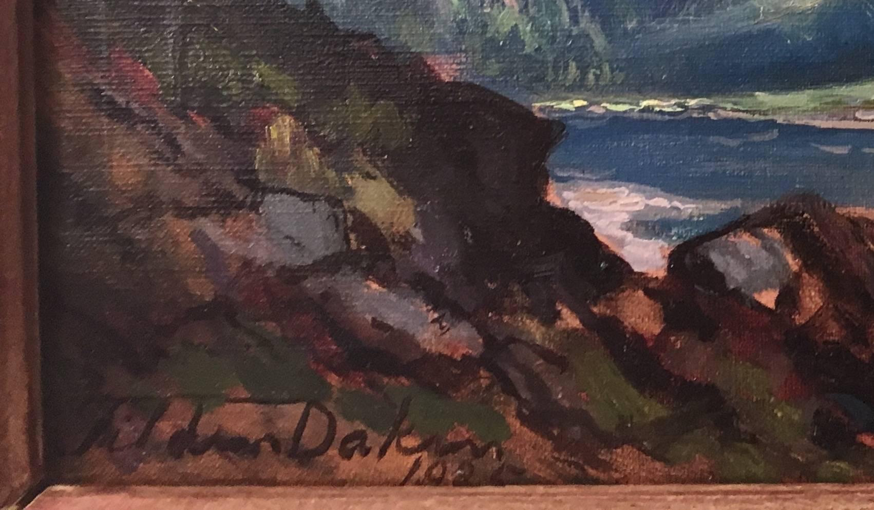 Kings River, California - Painting by Tilden Dakin