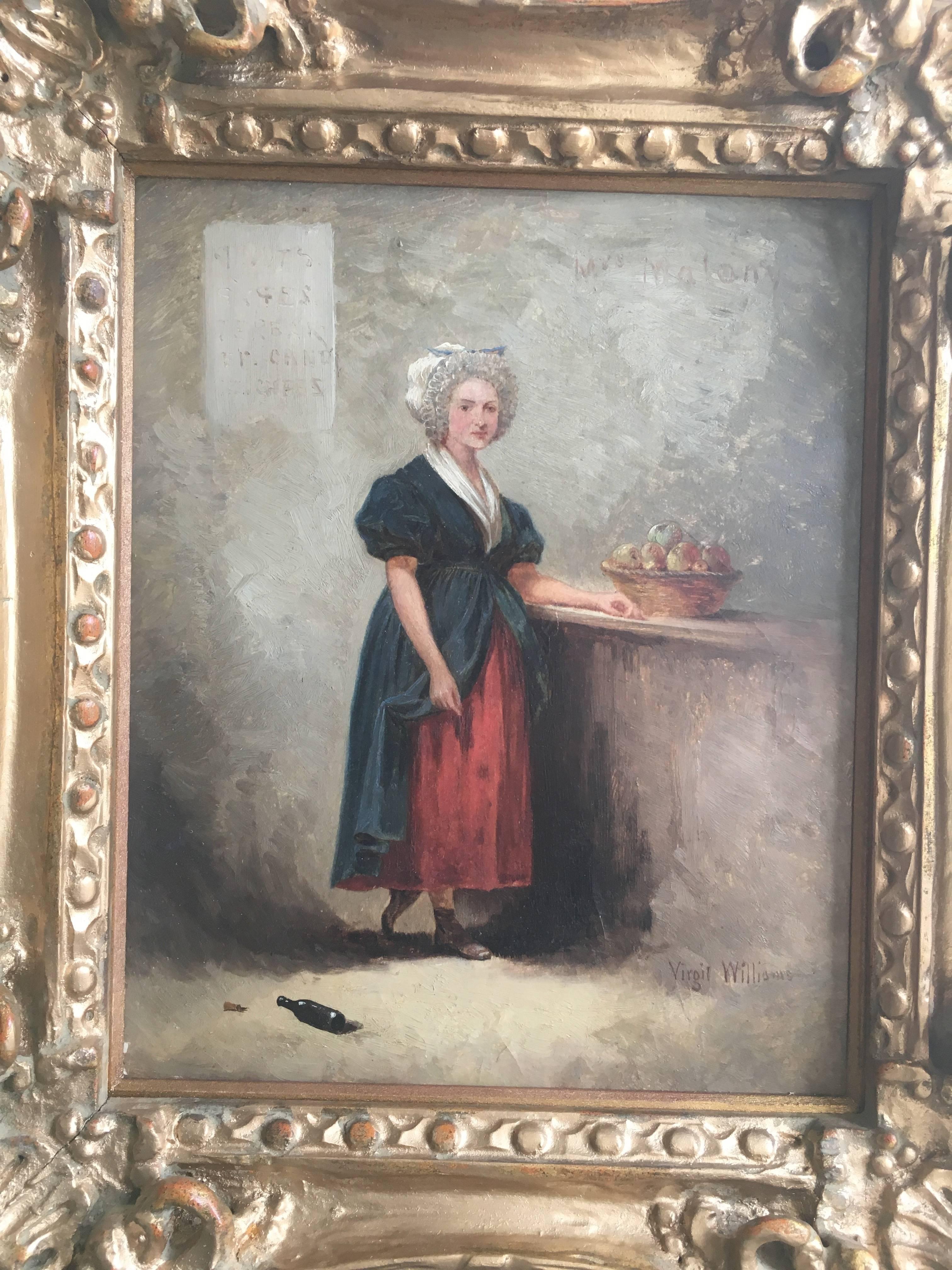 Mrs. Maloney - Painting by Virgil Williams