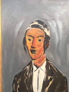 Portrait d'un garçon Hassidic