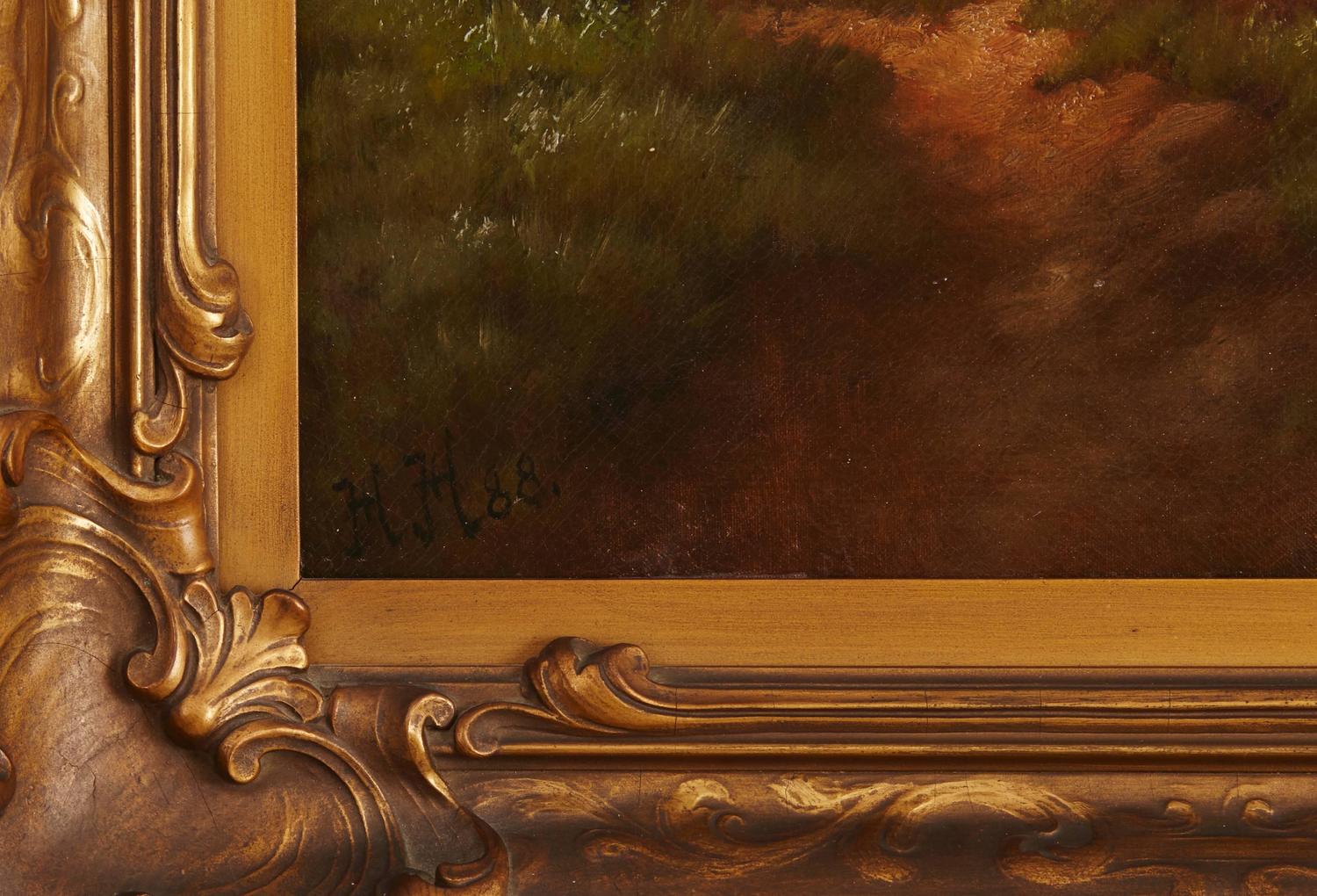 Hamilton Hamilton Rocky Mountain Winding River Scene For Sale at 1stdibs