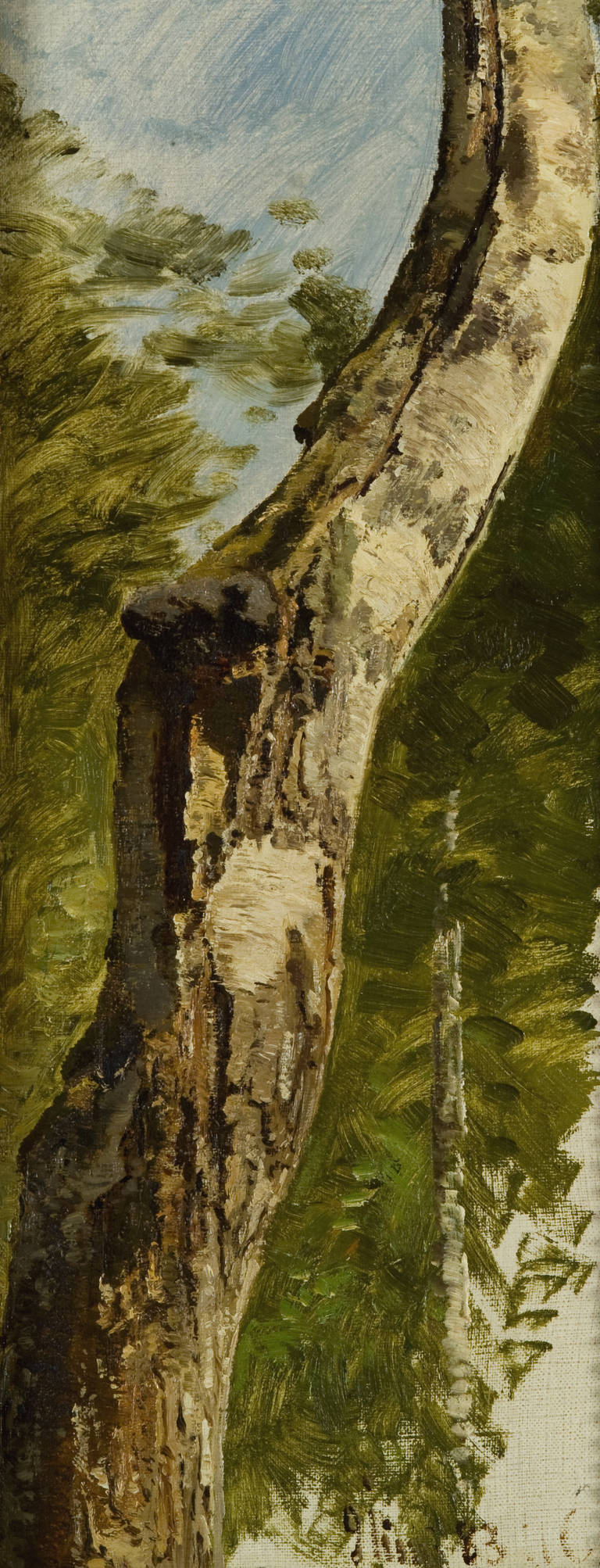 Janus La Cour Still-Life Painting - Study of a branch
