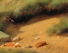 Plein Air Danish landscape