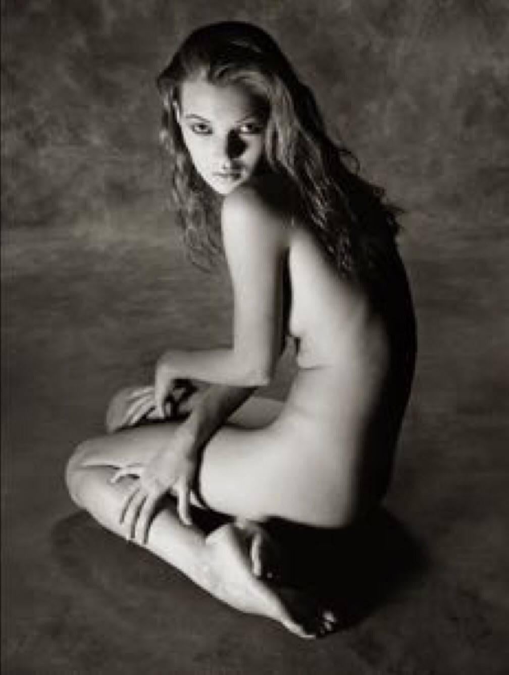 Albert Watson Portrait Photograph - Kate Moss Frontal Nude II