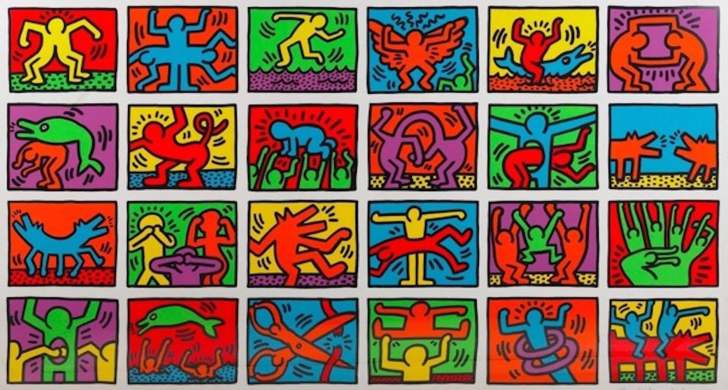 Keith Haring Figurative Print - Retrospect