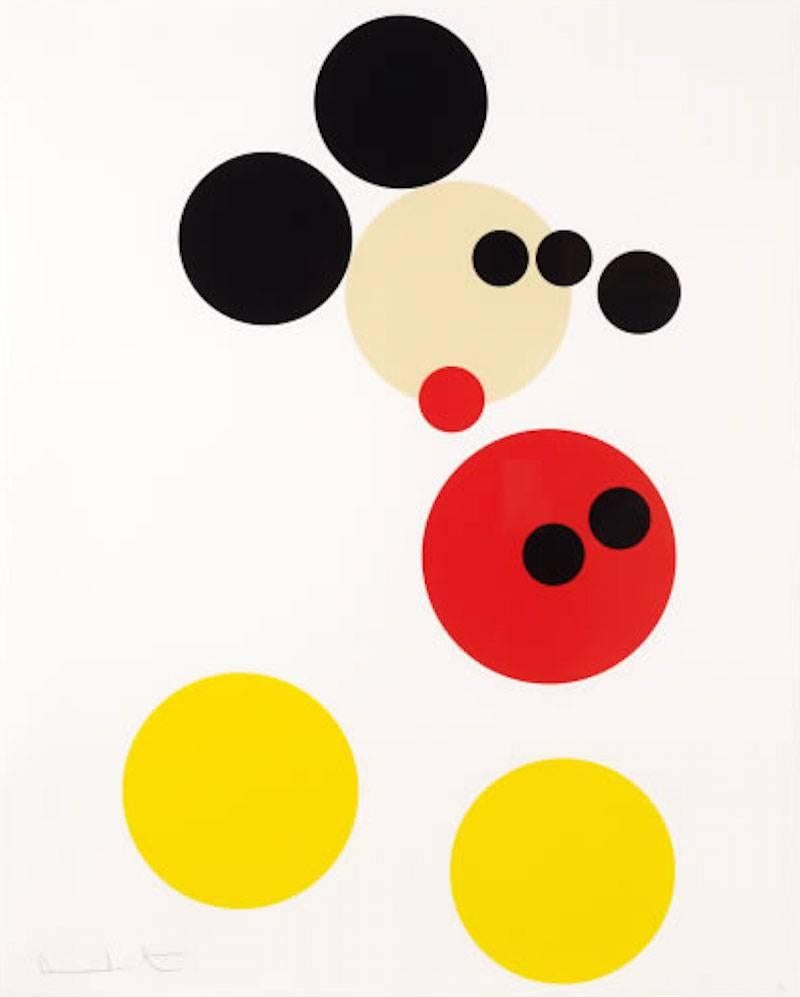 Damien Hirst Figurative Print - Mickey Mouse