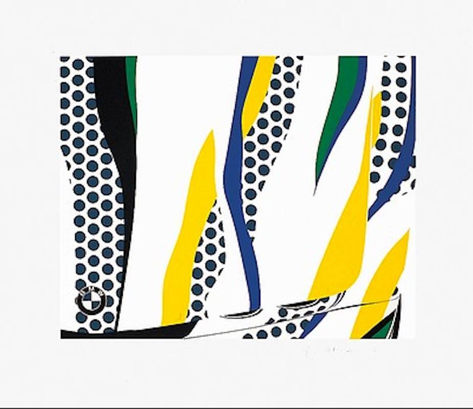 Roy Lichtenstein Abstract Print - Le Mans