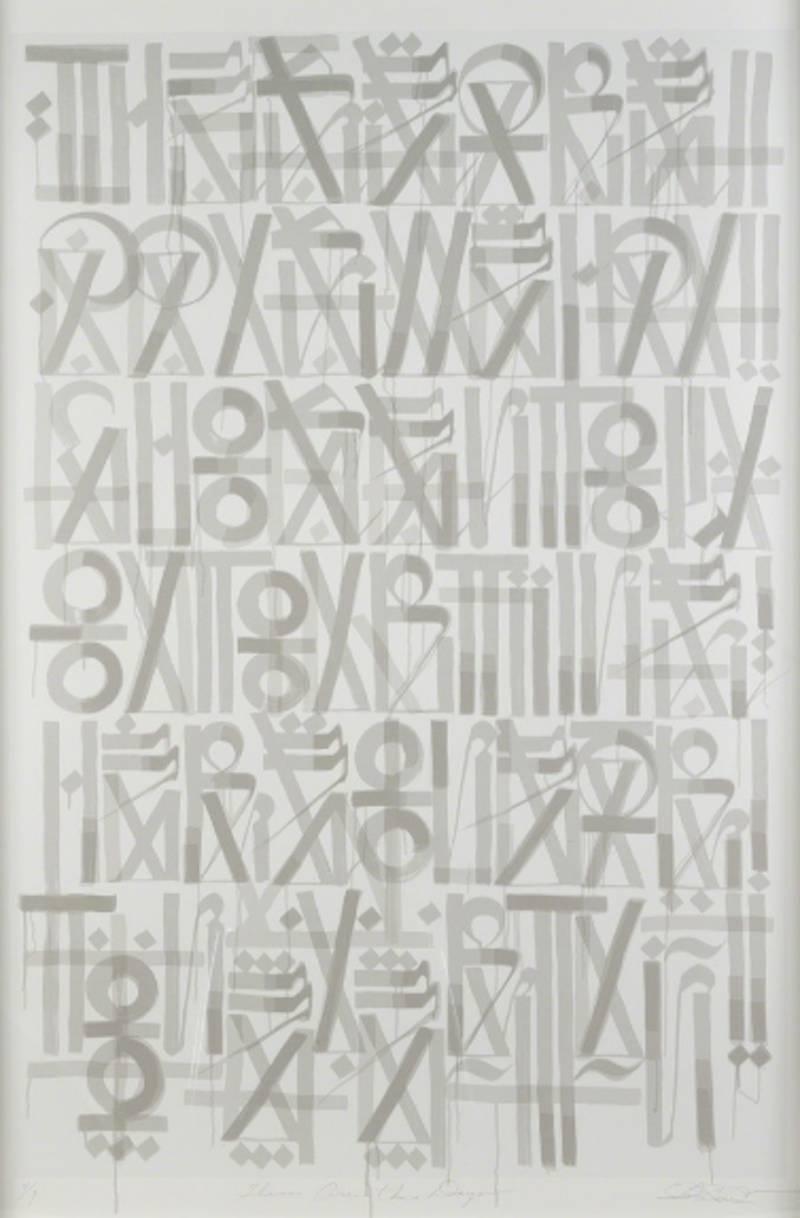 Abstract Print RETNA (Marquis Lewis) - These Are The Days