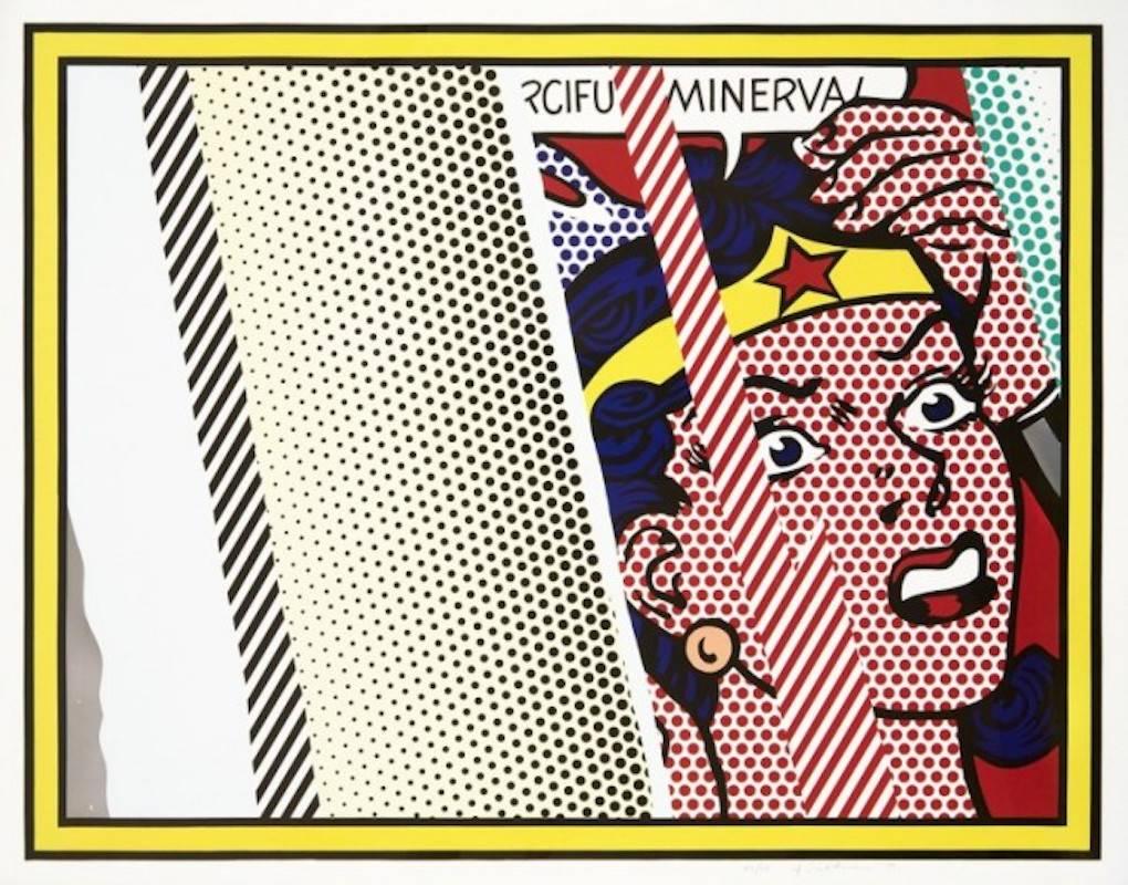 Roy Lichtenstein Figurative Print - Reflections on Minerva