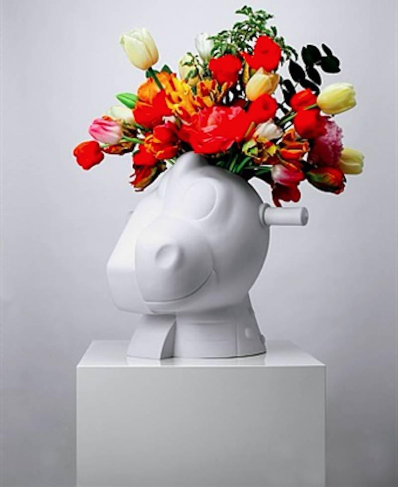 Jeff Koons Still-Life Sculpture - Split Rocker Vase