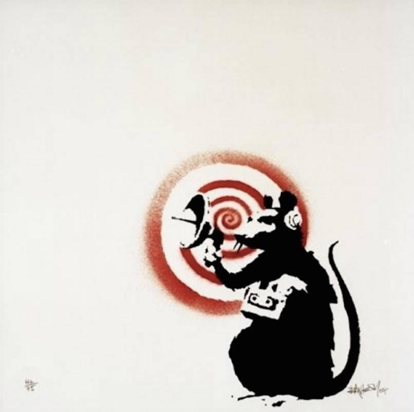 Banksy Animal Print - Radar Rat