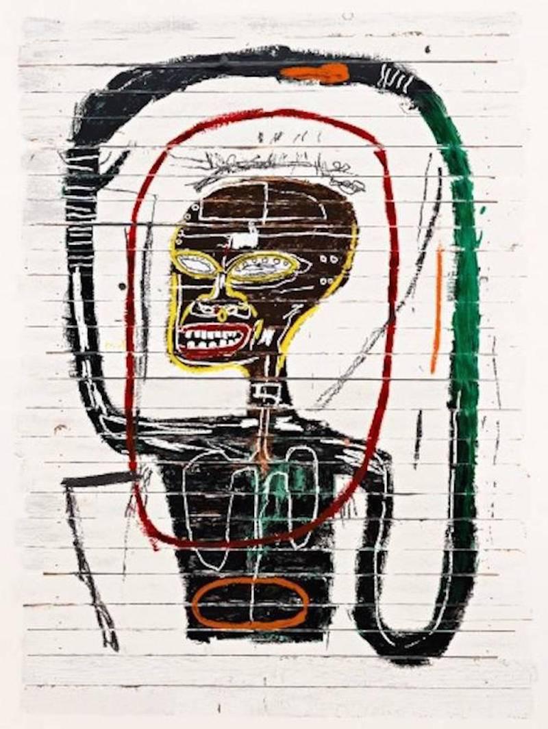 after Jean-Michel Basquiat Print - Flexible