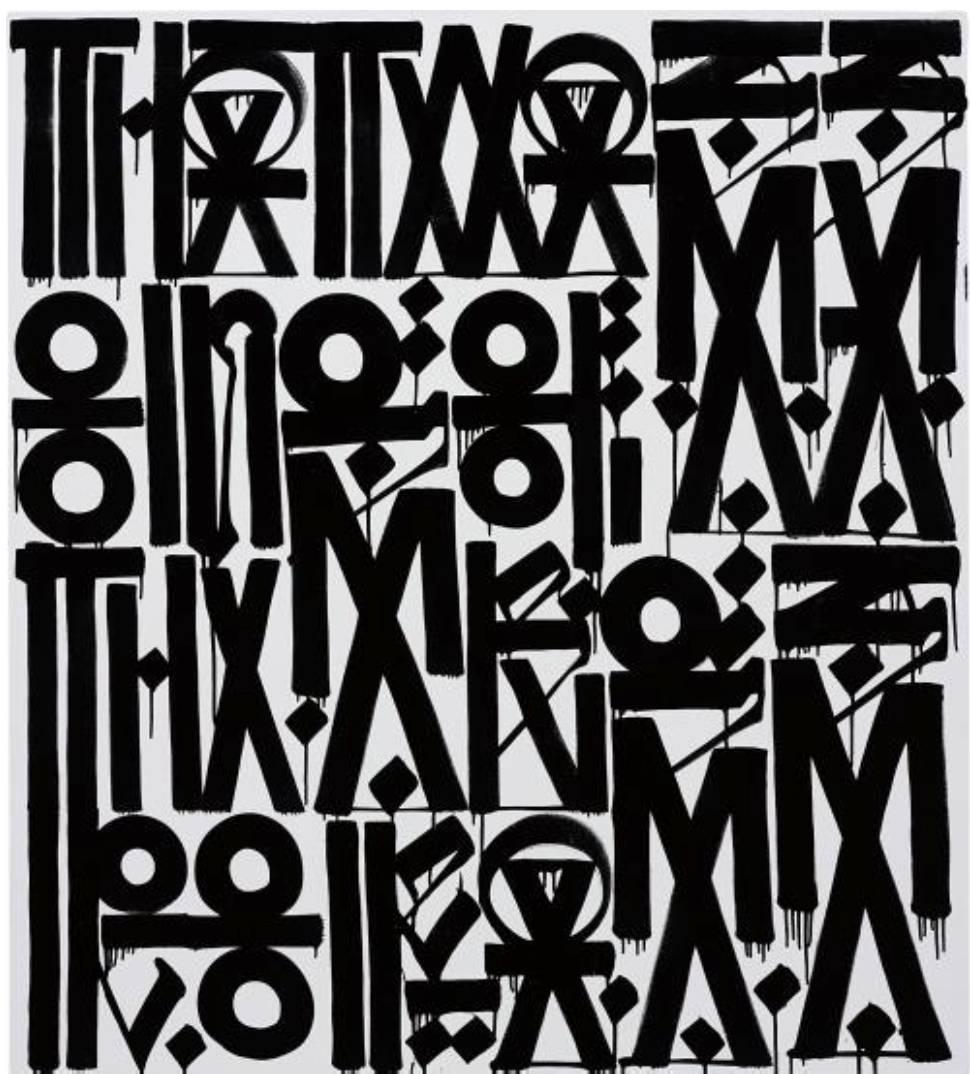 Marquis RETNA Lewis - Untitled, 2014 For Sale at 1stDibs