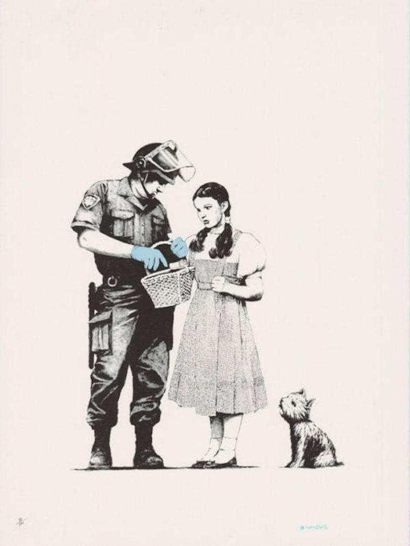 Banksy Figurative Print - Stop And Search