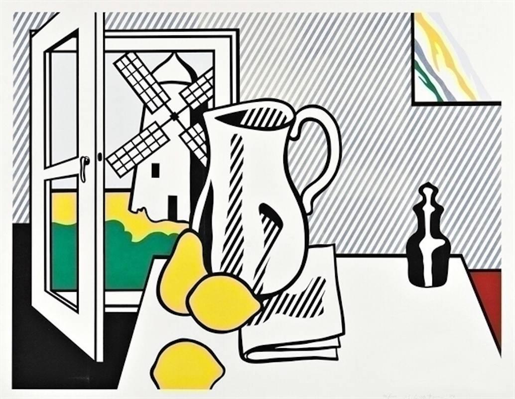 Roy Lichtenstein Still-Life Print - Still Life with Windmill
