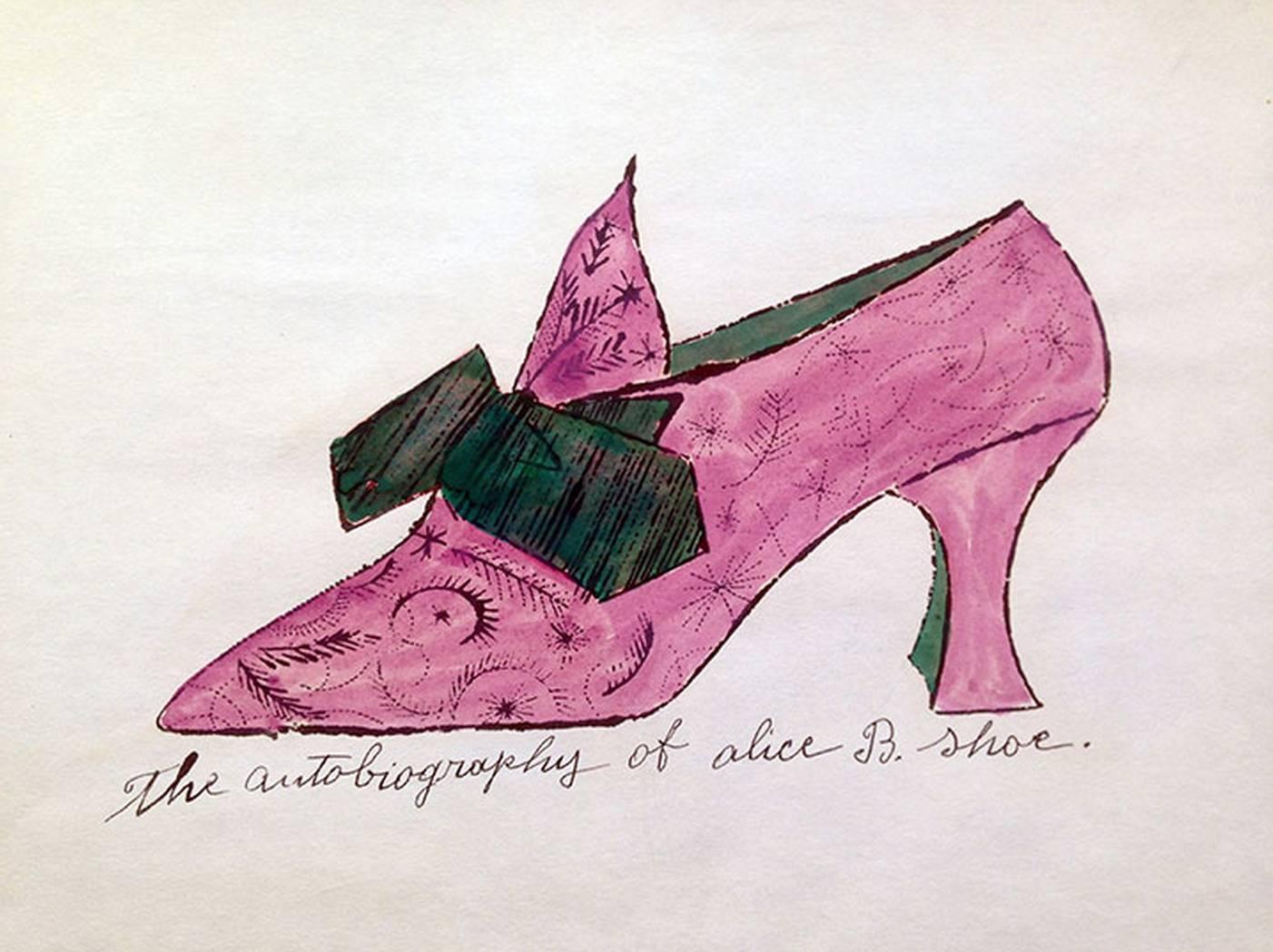 Andy Warhol Still-Life - The Autobiography of Alice B. Shoe