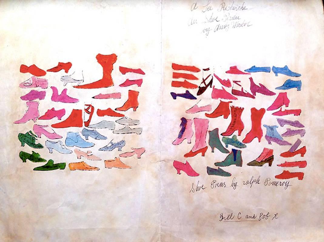 Andy Warhol Still-Life - Shoe Portfolio Cover