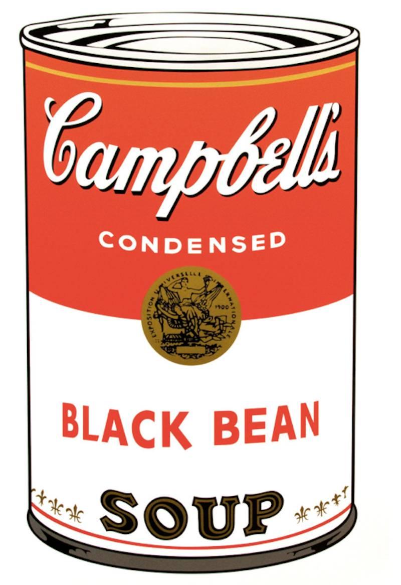 Andy Warhol Still-Life Print - Black Bean Soup