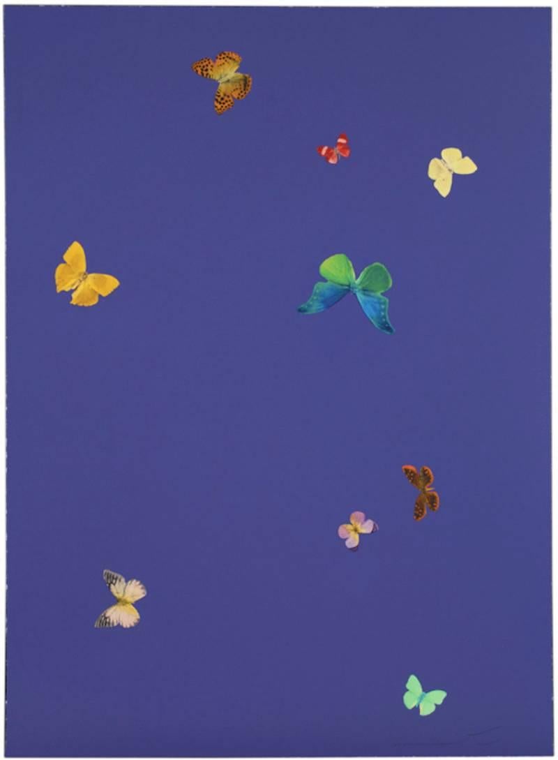 Damien Hirst Animal Print - The Wonder of You (Purple)