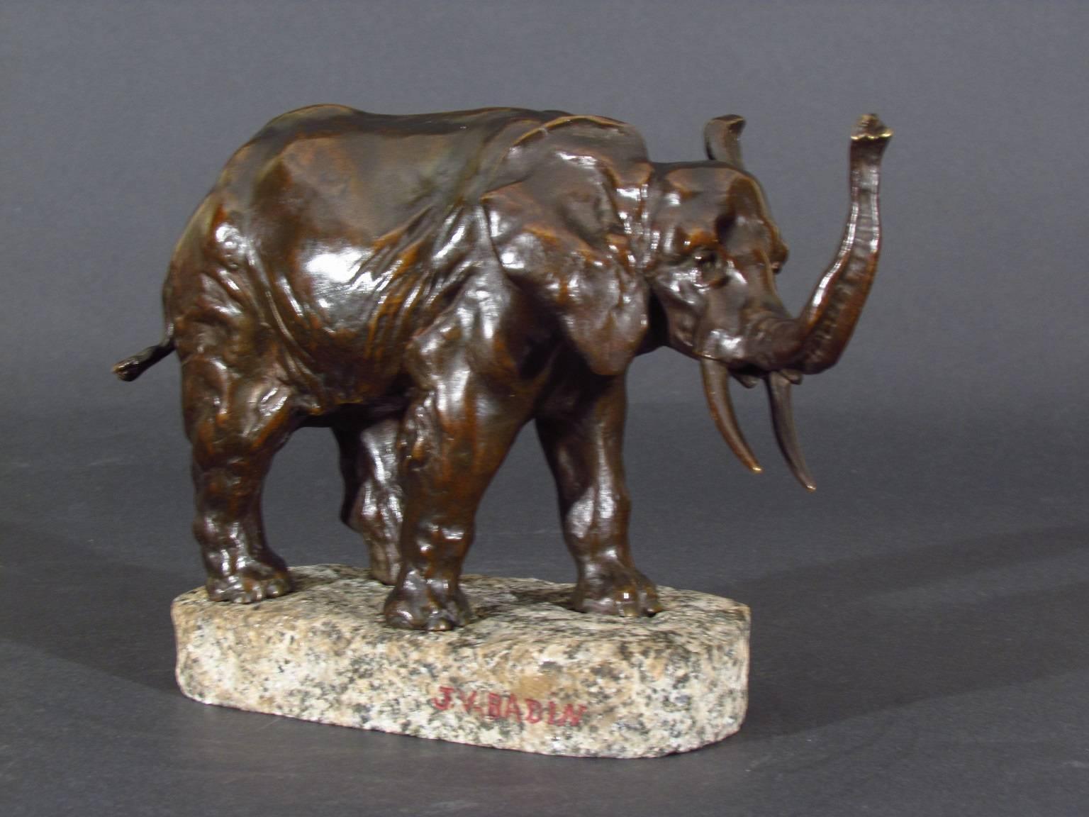Unknown Still-Life Sculpture - Elephant