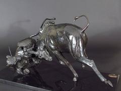 Sable Antelope & Lioness