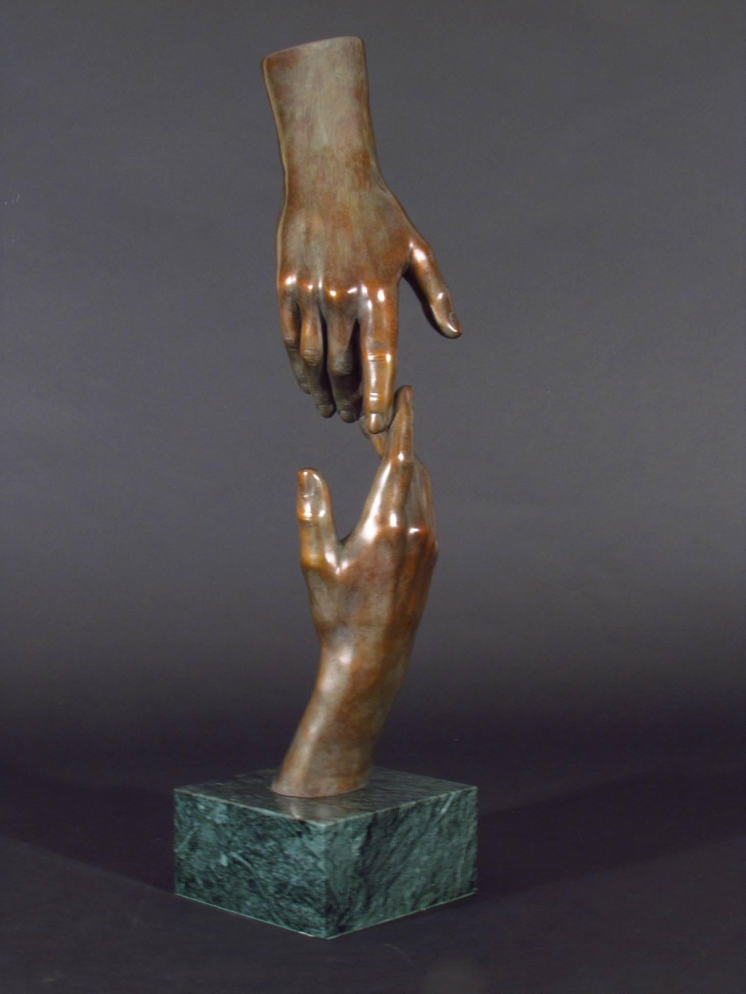 The Origin of the Question - Sculpture by Margot Homan
