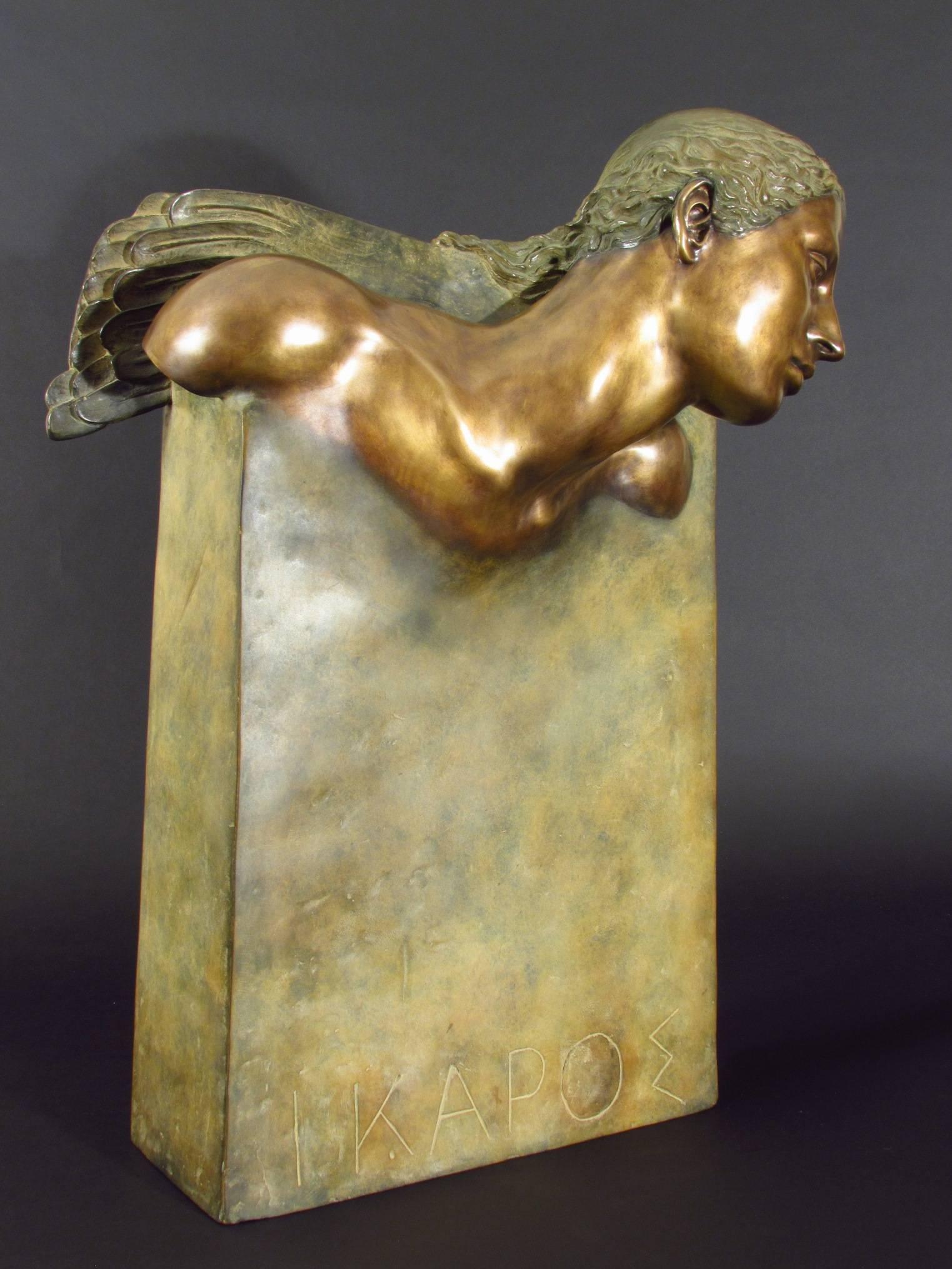 Ikarus - Sculpture by Margot Homan