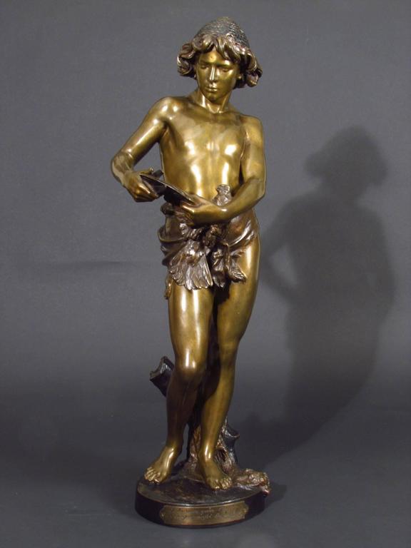 sculpture bronze gregoire