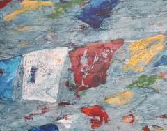 Flags on The Himalayas
