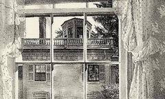 Window in Wiscasset, Lithograph