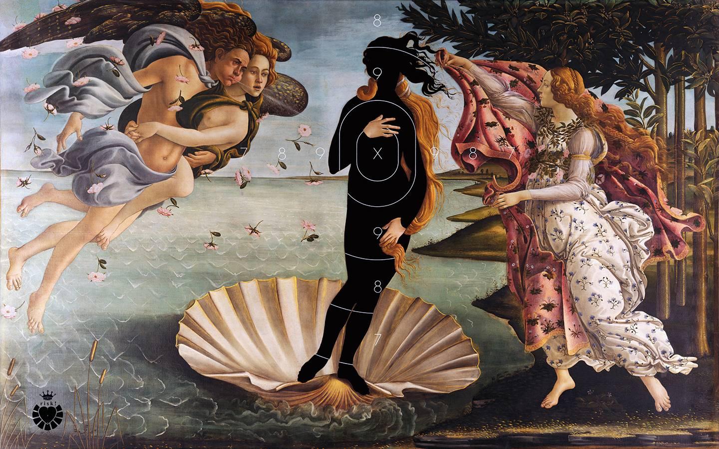 Botticelli's Risk - Mixed Media Art by Ellwood T. Risk