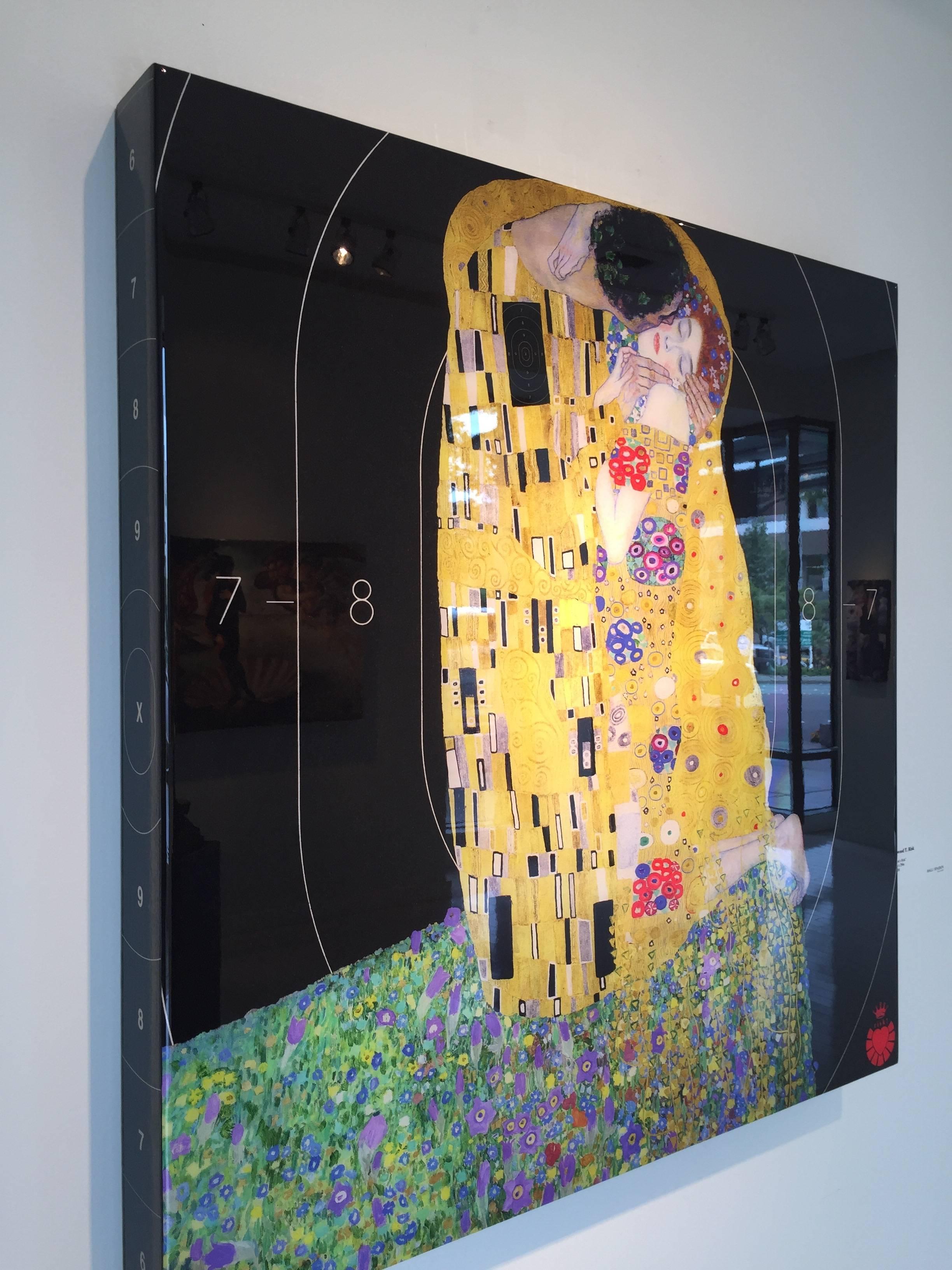 Klimt's Risk - Contemporary Mixed Media Art by Ellwood T. Risk