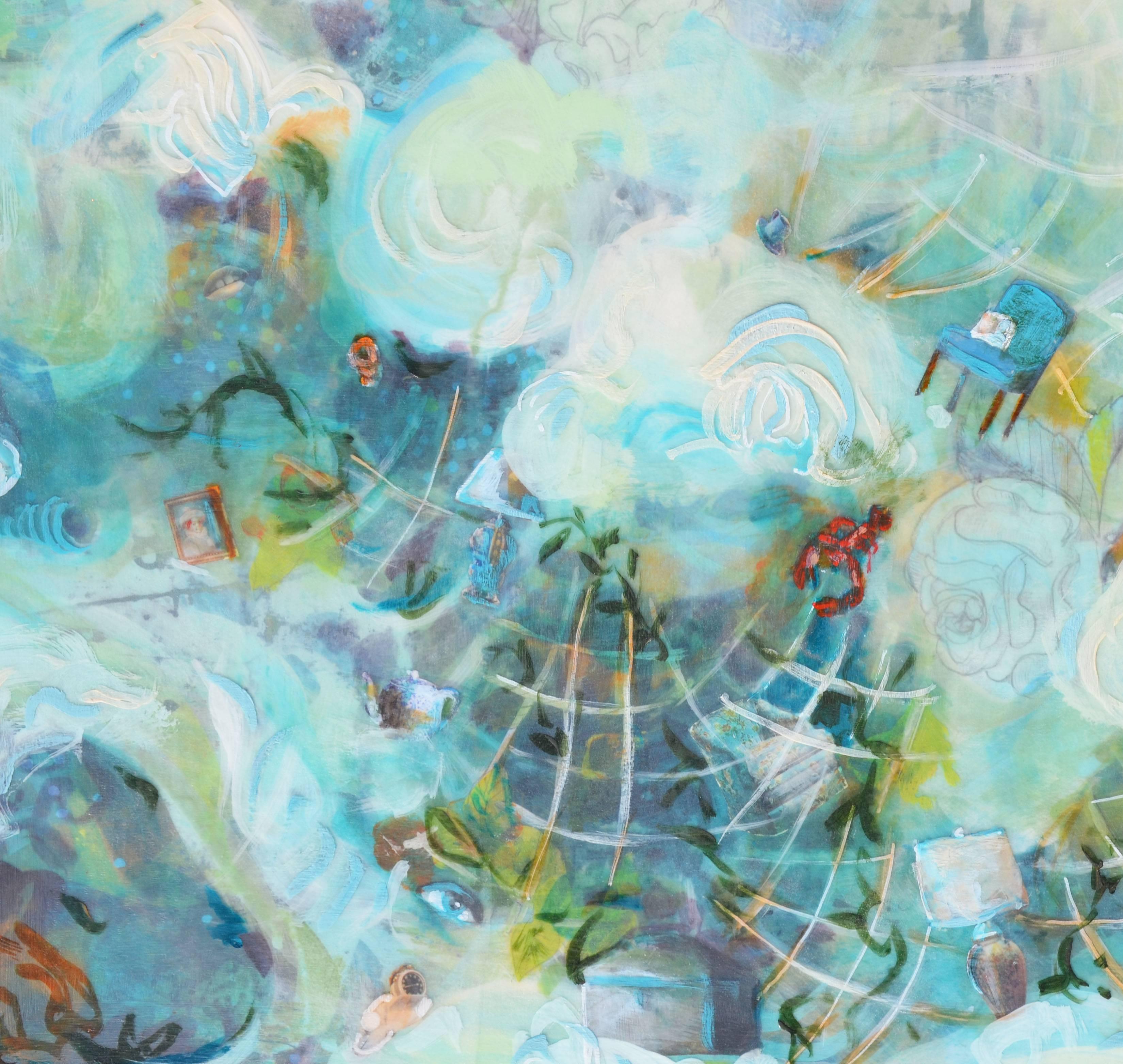 Inside Out 5 (Trade Winds) - Painting by Amy Spassov