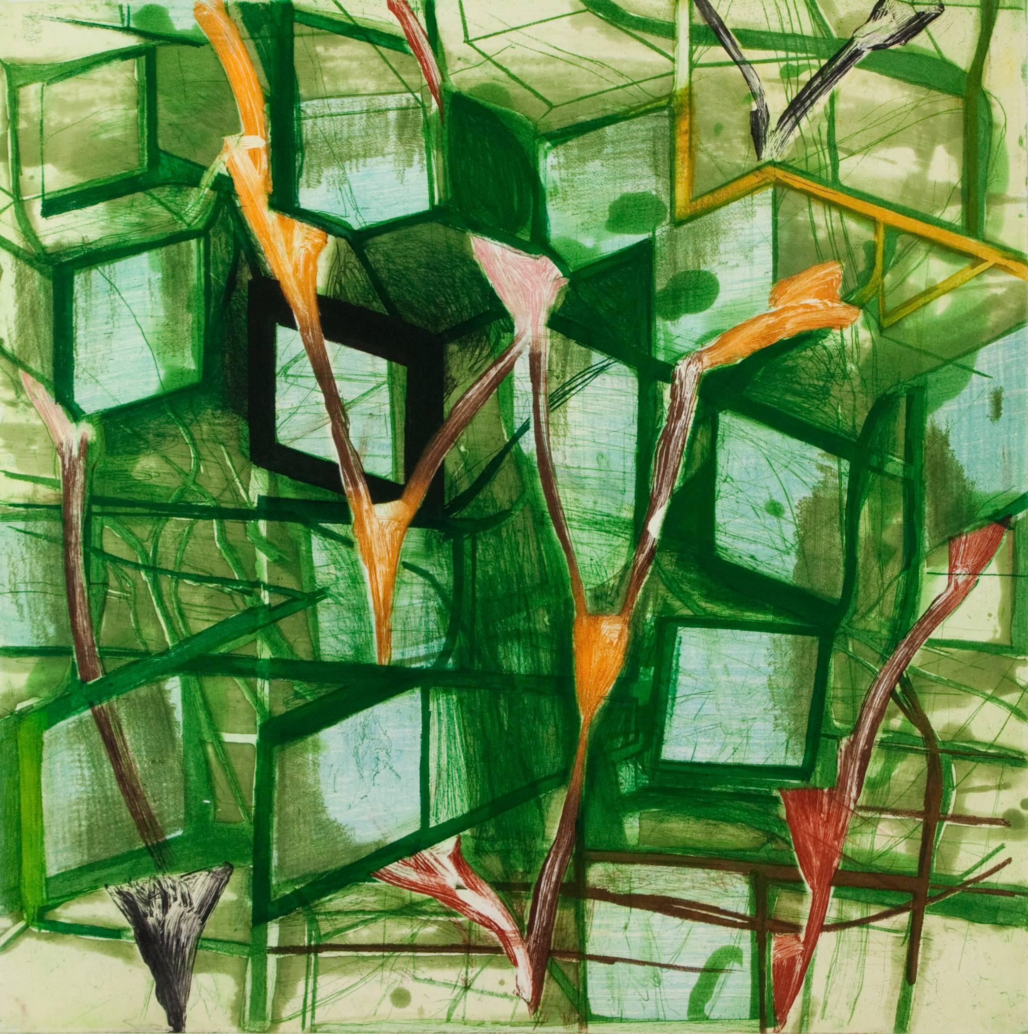 In The Green - Print by Christopher Brown