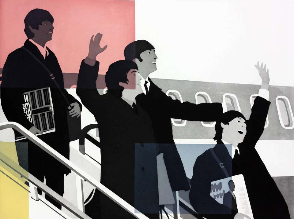 Mondrian Meets the Beatles