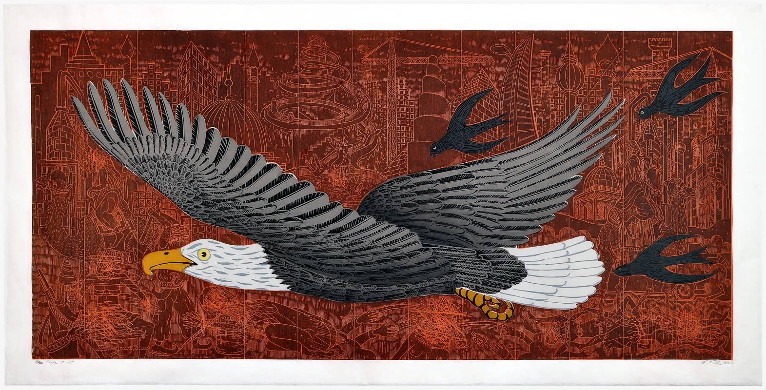 John Buck Animal Print - War Eagle