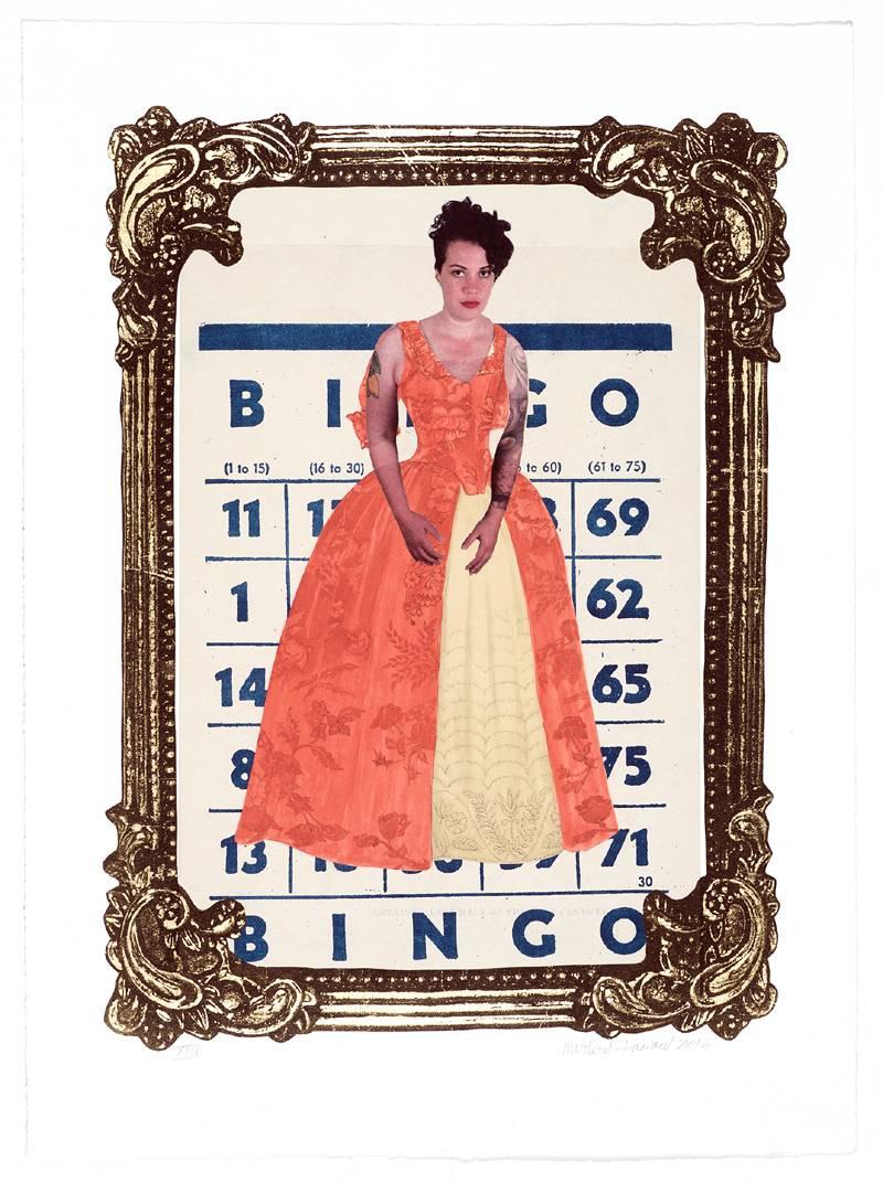 Mildred Howard Print – Ich war ein Witness für dieses Spiel