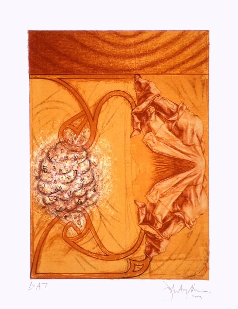 Abstract Print di John Newman - Conferenza sul sipario arrugginito