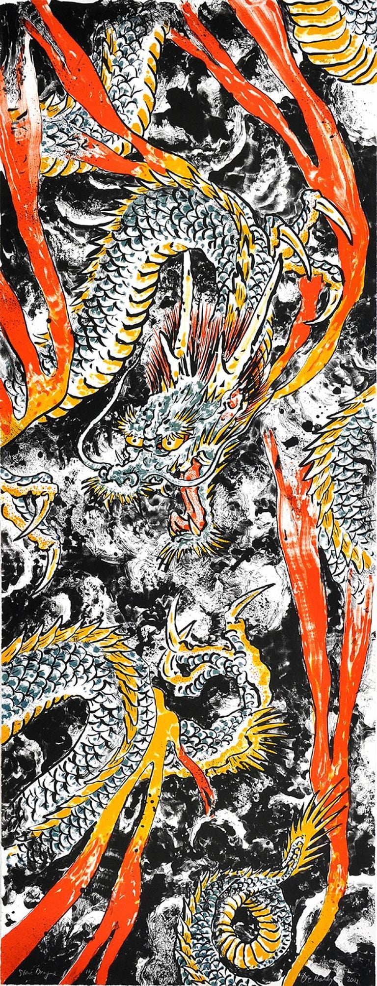 Don Ed Hardy - Storm Dragon For Sale at 1stDibs