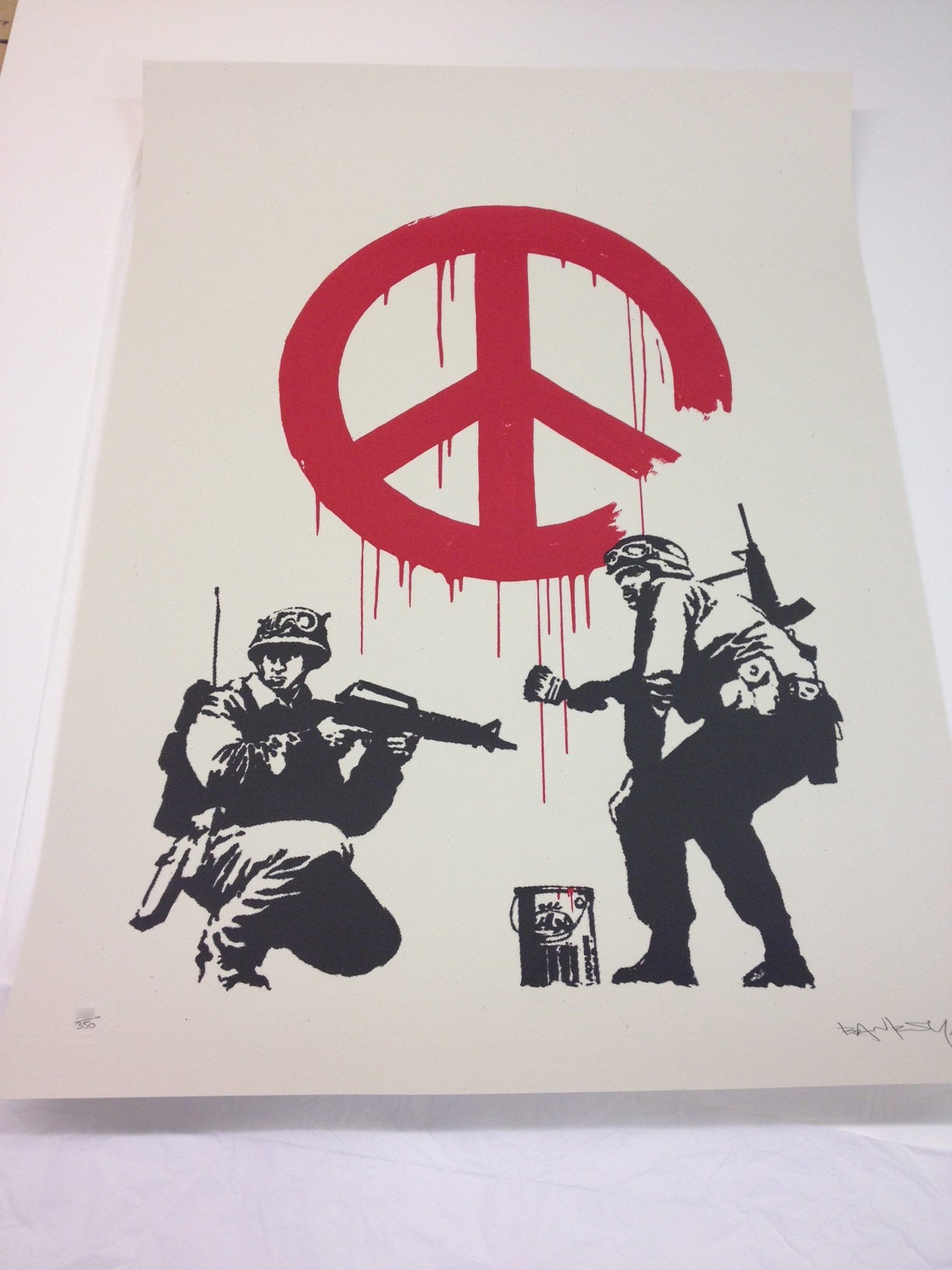 Banksy - CND Soldiers at 1stDibs