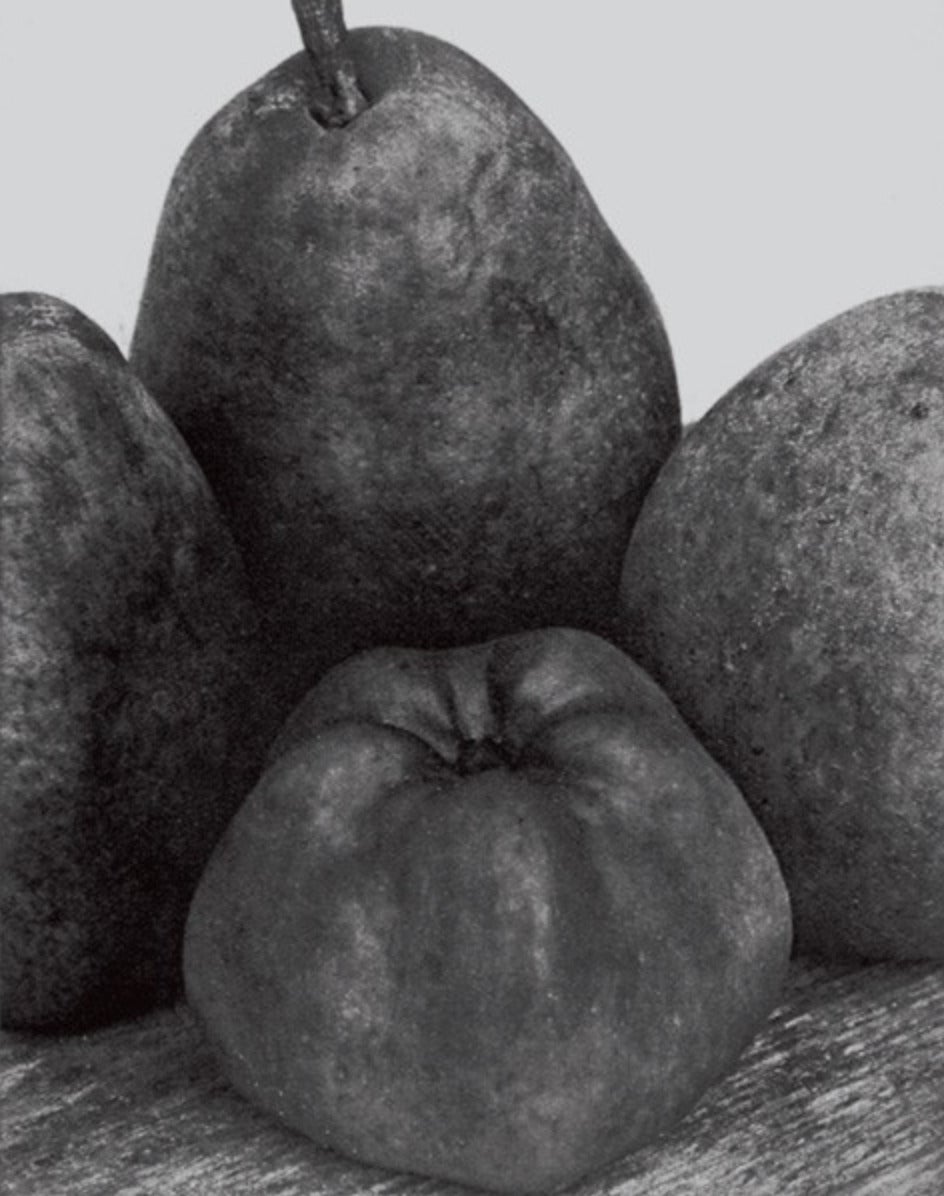 Edward Steichen Black and White Photograph - Three Pears and an Apple, France