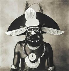 New Guinea man with Painted-on Glasses