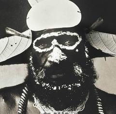 New Guinea man with Painted-on Glasses